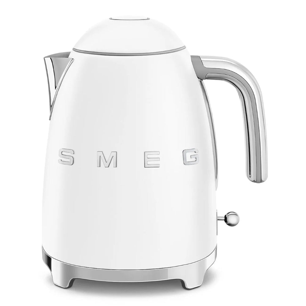 Smeg 1.7 Litre 50's Style Kettle - Matt White | KLF03WHMUK