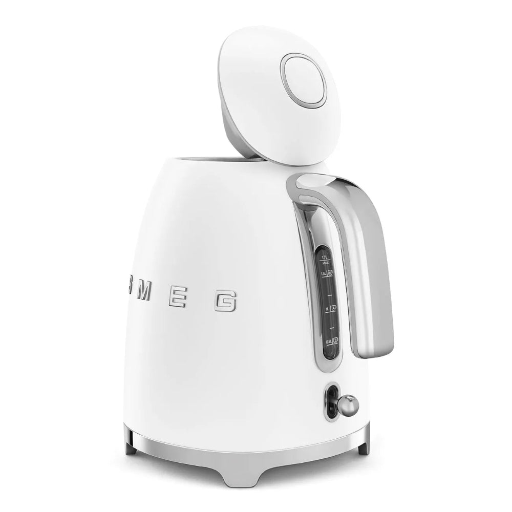 Smeg 1.7 Litre 50's Style Kettle - Matt White | KLF03WHMUK