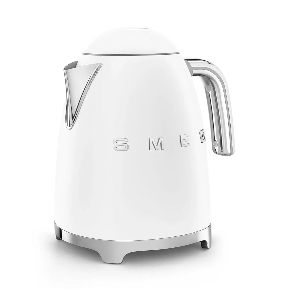 Smeg 1.7 Litre 50's Style Kettle - Matt White | KLF03WHMUK