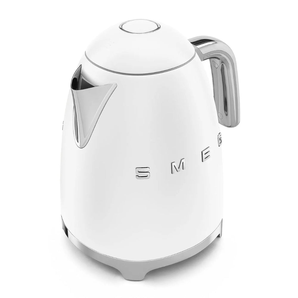 Smeg 1.7 Litre 50's Style Kettle - Matt White | KLF03WHMUK