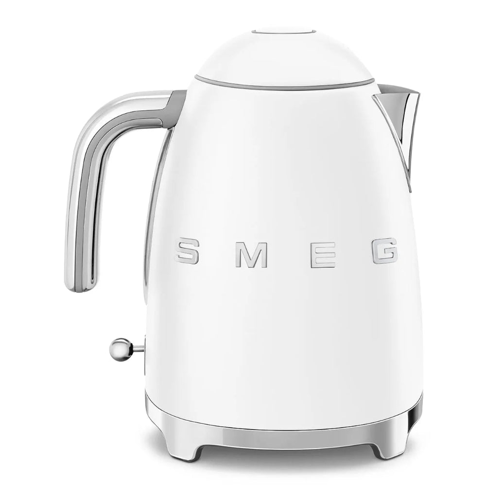 Smeg 1.7 Litre 50's Style Kettle - Matt White | KLF03WHMUK