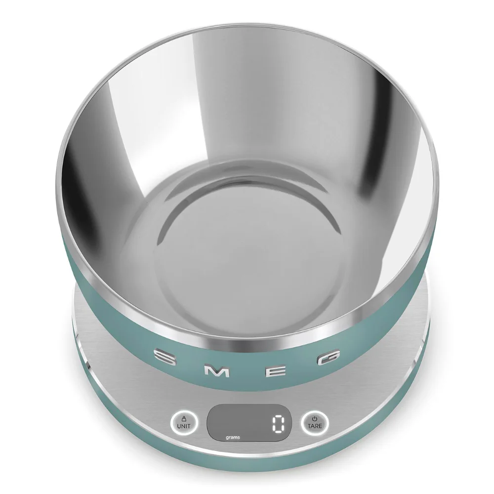 Smeg 50's Style Digital Kitchen Scales - Emerald Green | KSC01EGMWW