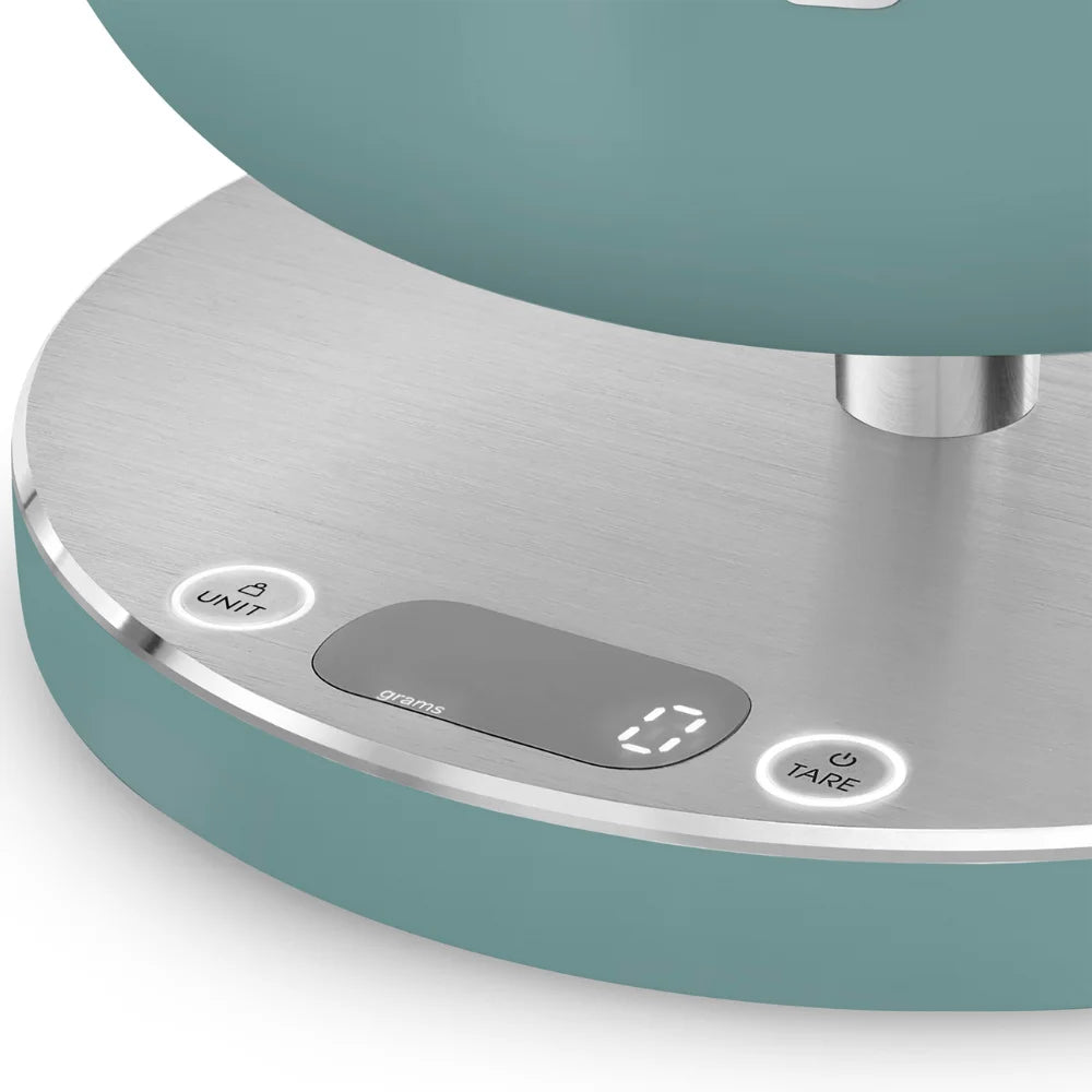 Smeg 50's Style Digital Kitchen Scales - Emerald Green | KSC01EGMWW