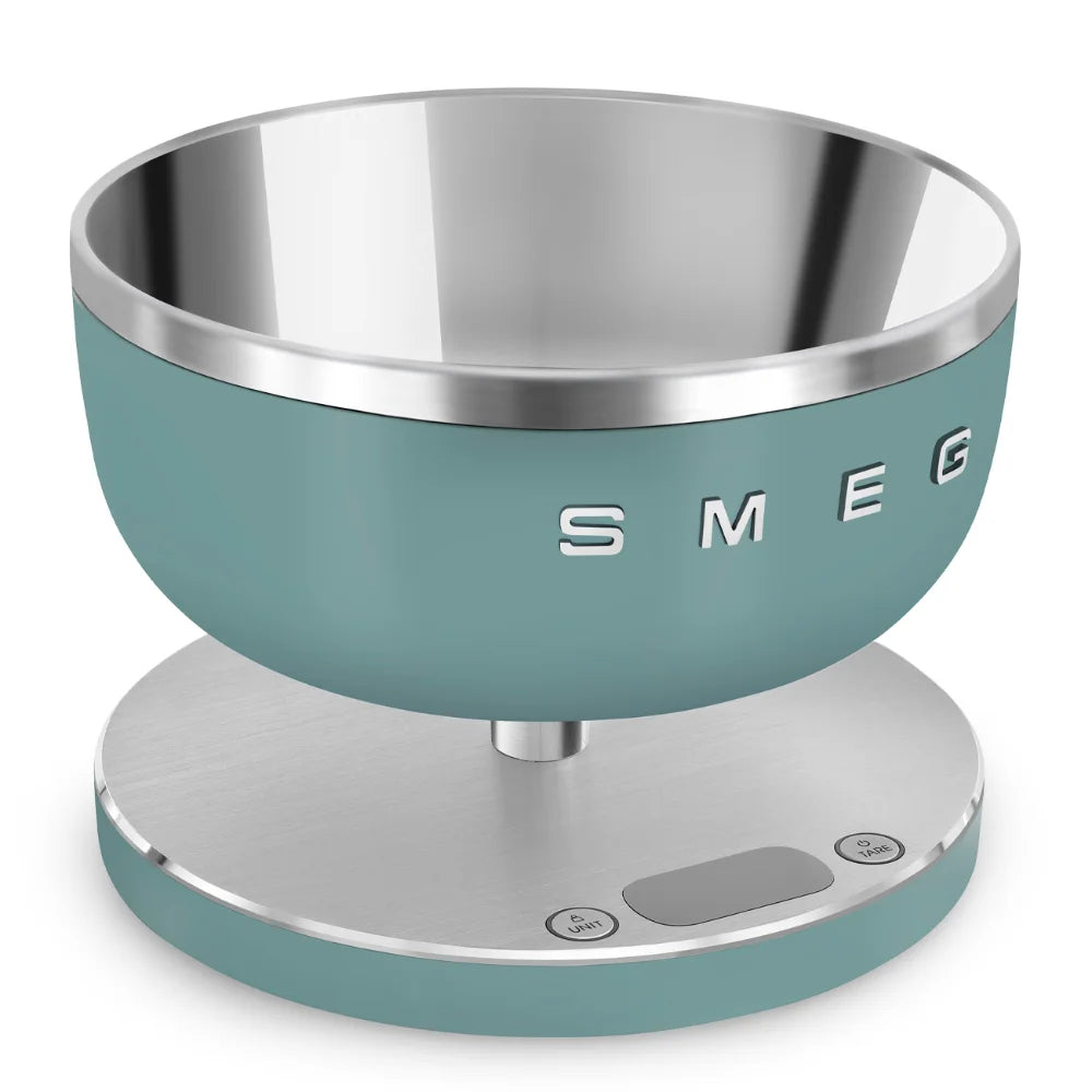 Smeg 50's Style Digital Kitchen Scales - Emerald Green | KSC01EGMWW