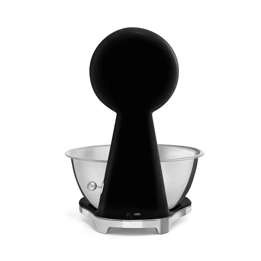 Smeg Analog and Digital Kitchen Scales Retro - Black | KSF01BLWW