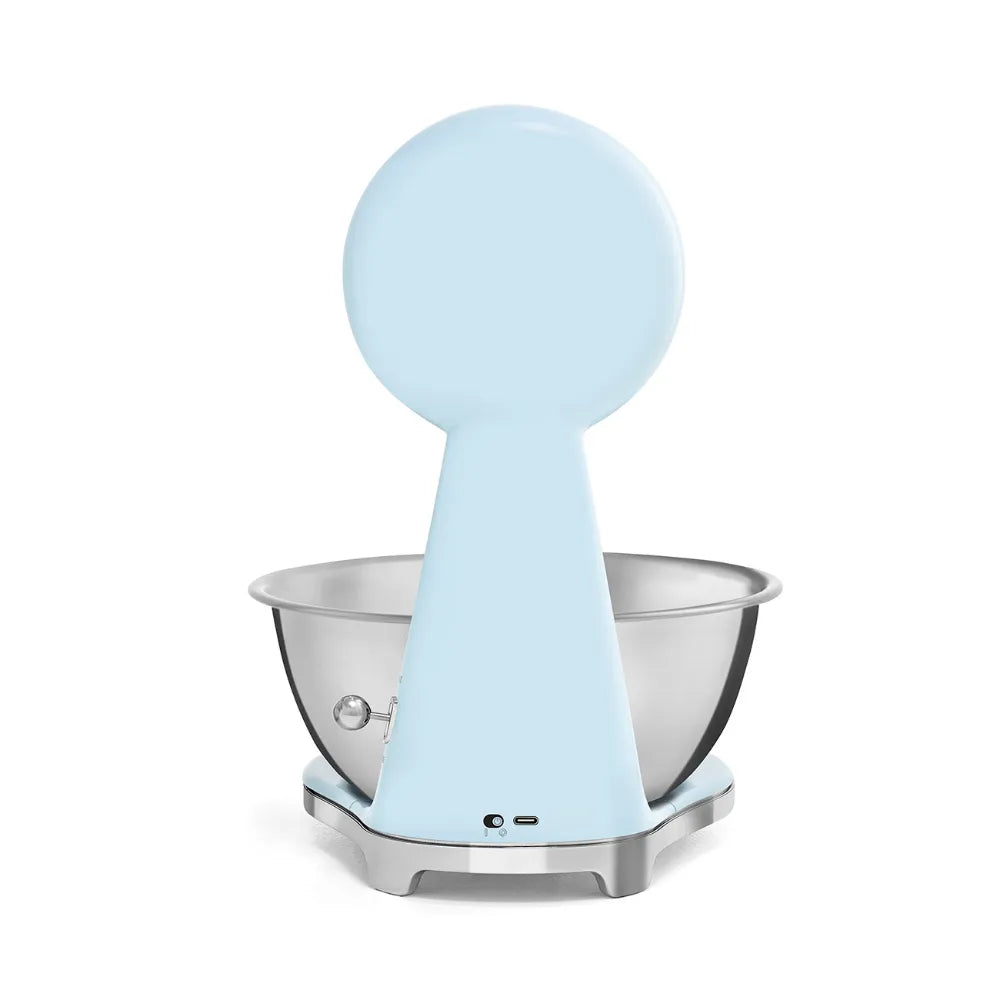 Smeg Analog and Digital Kitchen Scales - Pastel Blue | KSF01PBWW