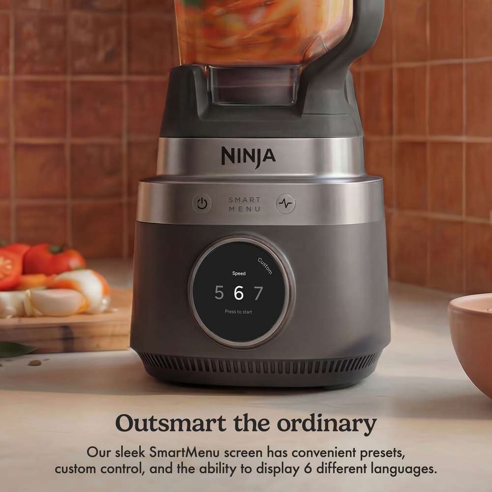 Ninja CrushBOSS 3 in 1 Kitchen System with Food Processor and Tumbler - Onyx | LB401UKBK