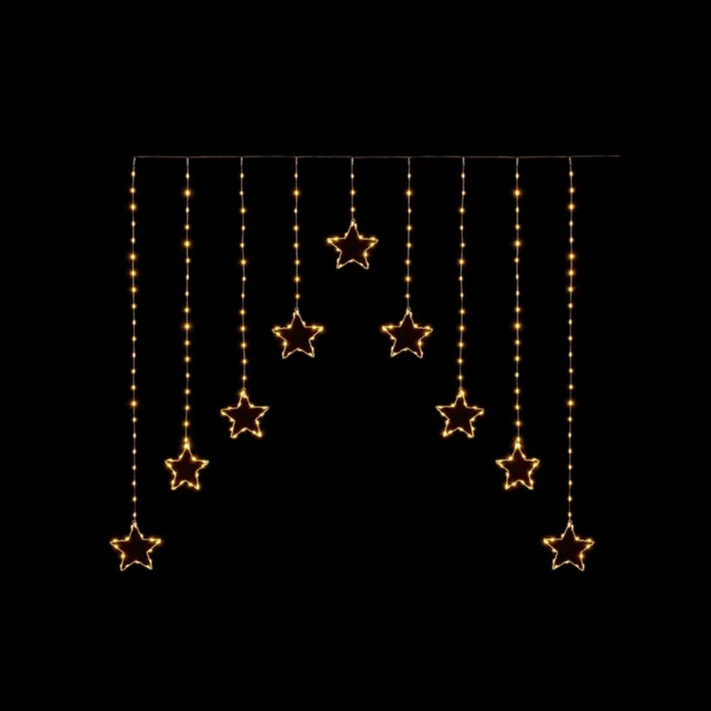 Premier 258 LED Flexibrights Star Curtain Light 1.2 Metre x 1.2 Metre - Warm White