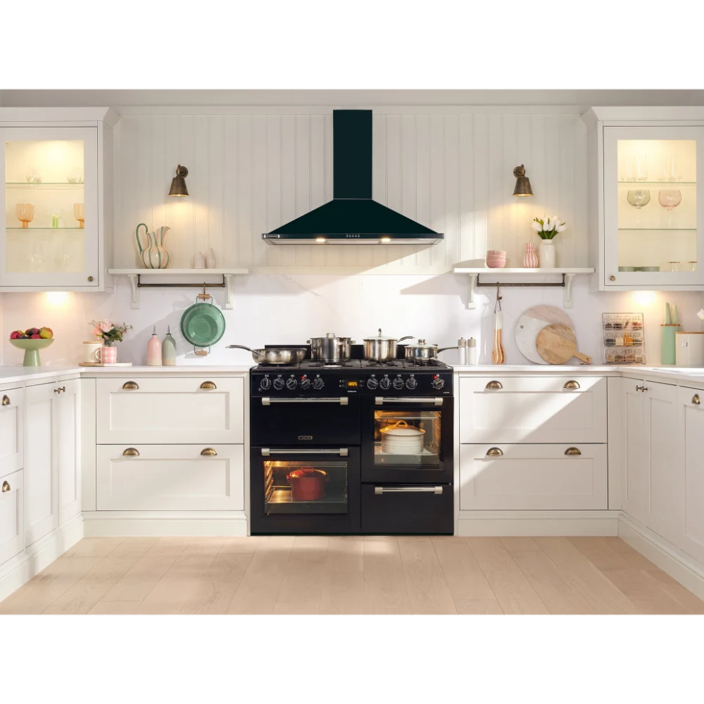 Leisure Cookmaster Dual Fuel Range Cooker 110cm - Black | CK110F232K