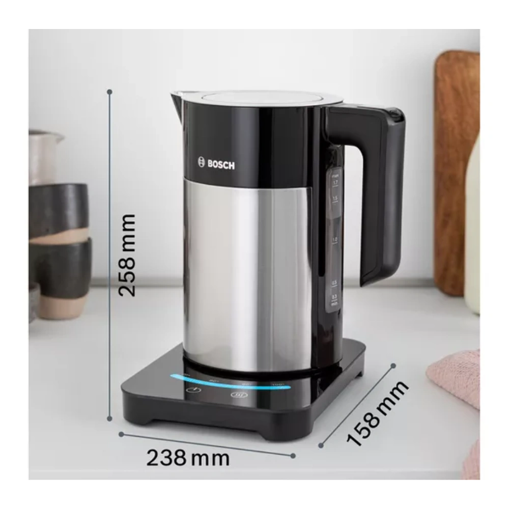 Ex-Display Bosch Sky Variable Temperature Jug Kettle - Black | TWK7203GB