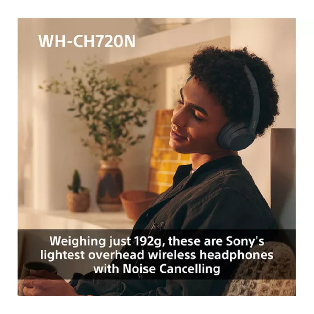 Sony Wireless Over Ear Noise Cancelling Headphones - Black | WHCH720NBCE7