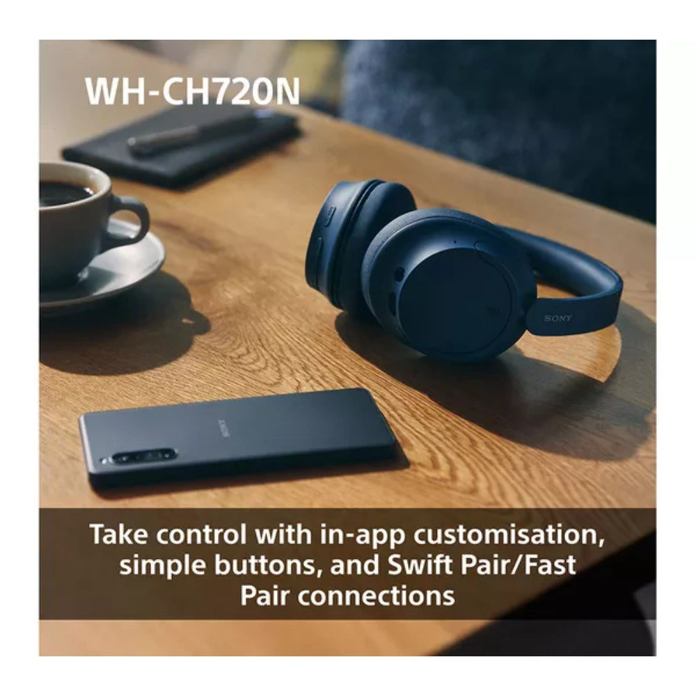 Sony Wireless Over Ear Noise Cancelling Headphones - Black | WHCH720NBCE7