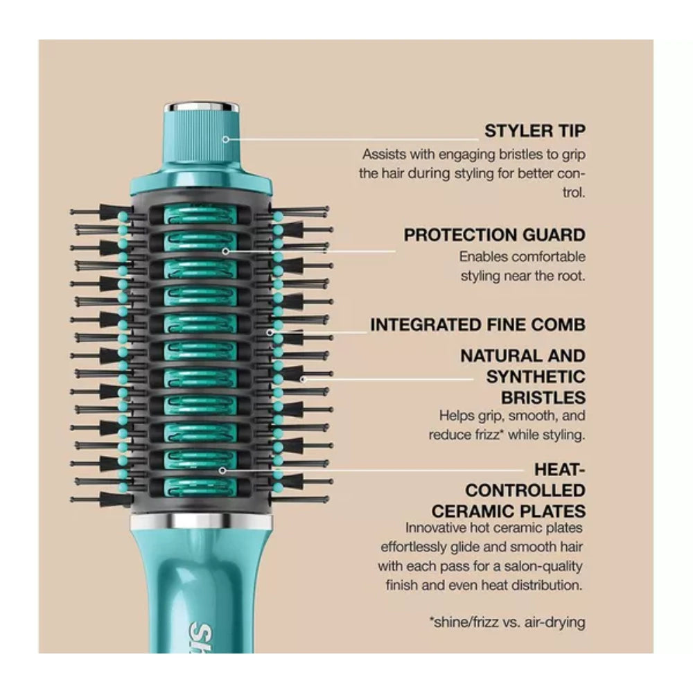 Shark Glossi Hot Brush + Air Glosser - Jewel Teal | HT302UKTL