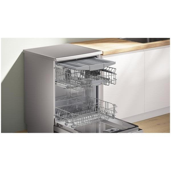 Bosch Series 2 14 Place 60cm Freestanding Dishwasher - Silver Inox | SMS2HVI06G