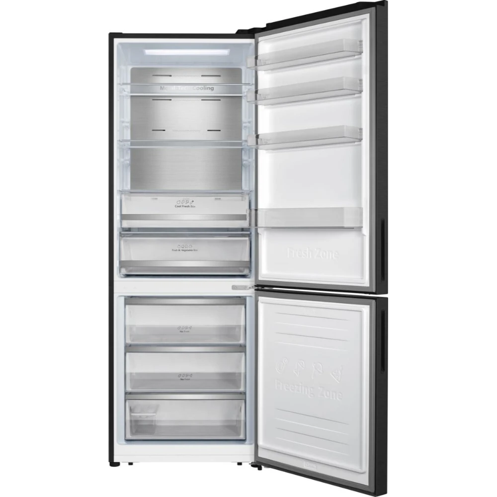 Hisense 200cm 60/40 Fridge Freezer - Black | RB645N4BFE