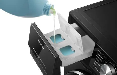 Hisense 12kg 1400 Spin Autodose Washing Machine with Wifi - Black | WF5S1245BB