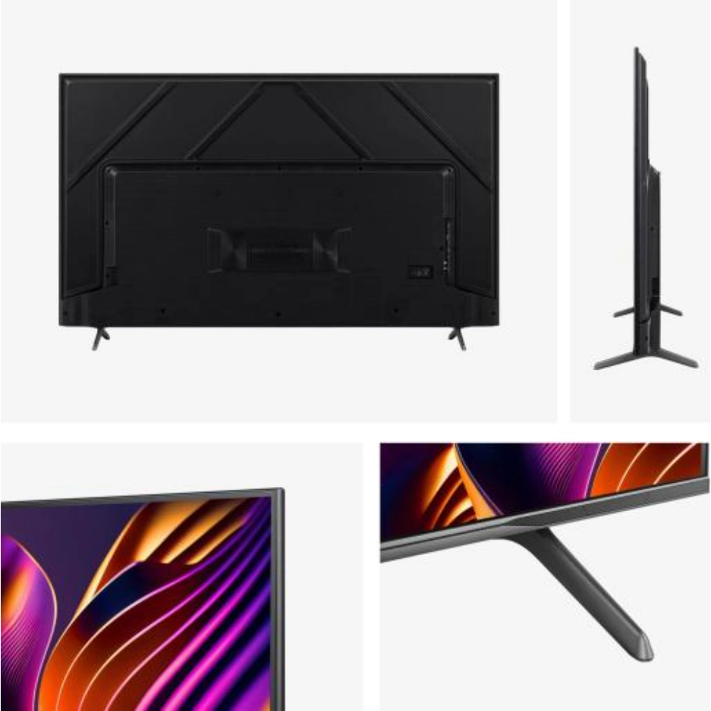 Hisense E7N Pro 55 Inch 4K Smart TV - Black and Dark Grey | 55E71NQPRO