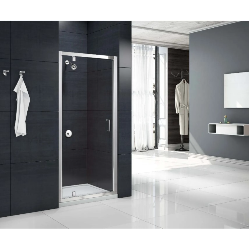 Merlyn MBox Pivot Door | Chrome, Matt Black, Brushed Brass | 700mm to 1000mm