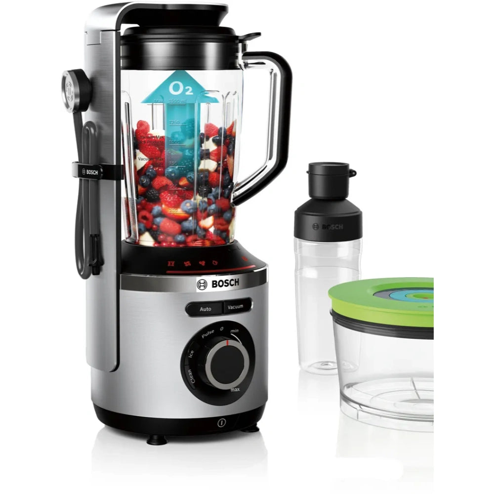 Ex-Display Bosch 1000W VitaMaxx Vacuum Blender - Silver | MMBV625M