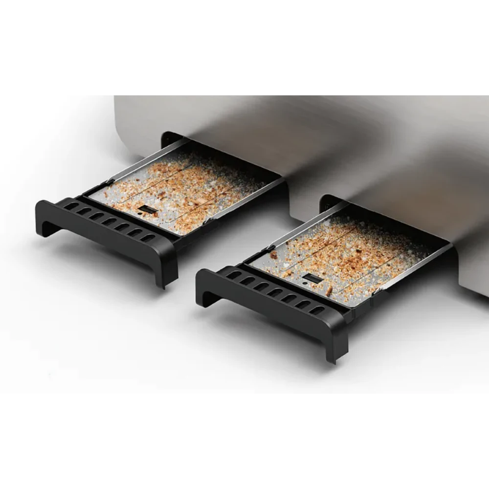 BOSCH DesignLine Plus 4 Slice Toaster - Stainless Steel | TAT4P440GB