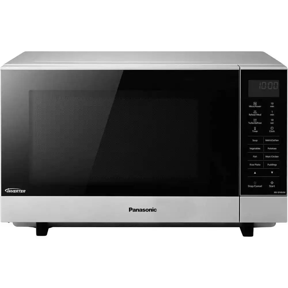 Panasonic 27 Litre 1000w Flatbed Microwave - Silver | MICR10B