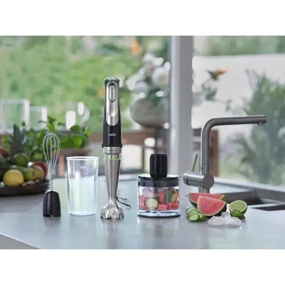 Braun Multiquick 9 4 in 1 Hand Blender - Black | MQ9135XI