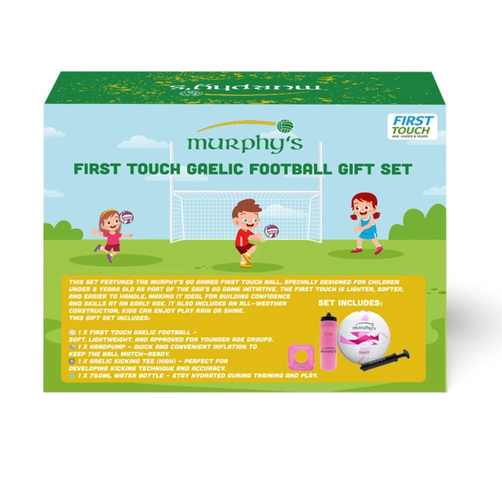 Murphys First Touch Gaelic Football Gift Set - Pink | MGFS000202