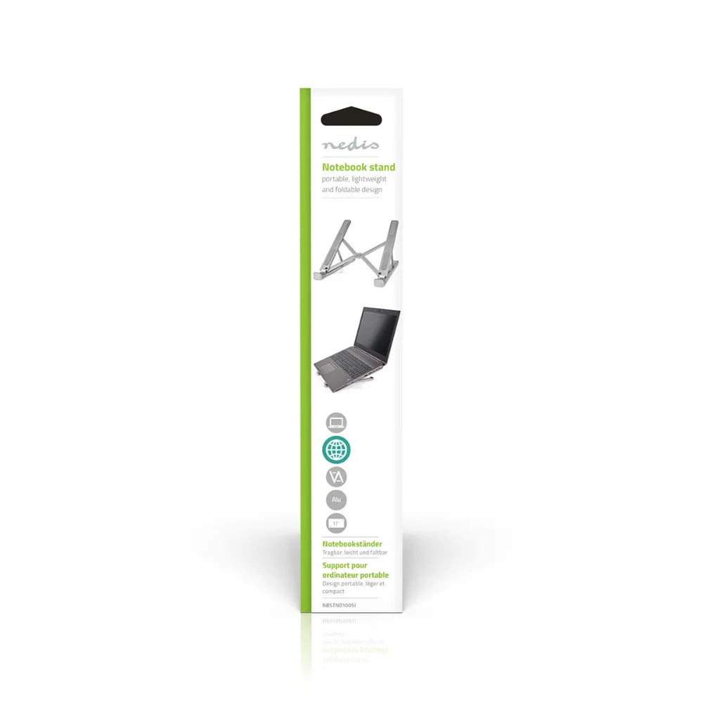 Nedis Portable Notebook Laptop Stand 17 Inch | 404001