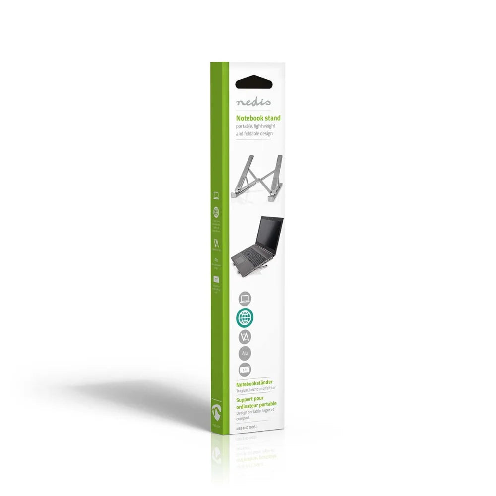 Nedis Portable Notebook Laptop Stand 17 Inch | 404001