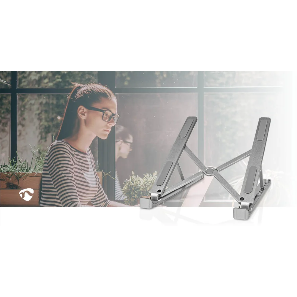 Nedis Portable Notebook Laptop Stand 17 Inch | 404001
