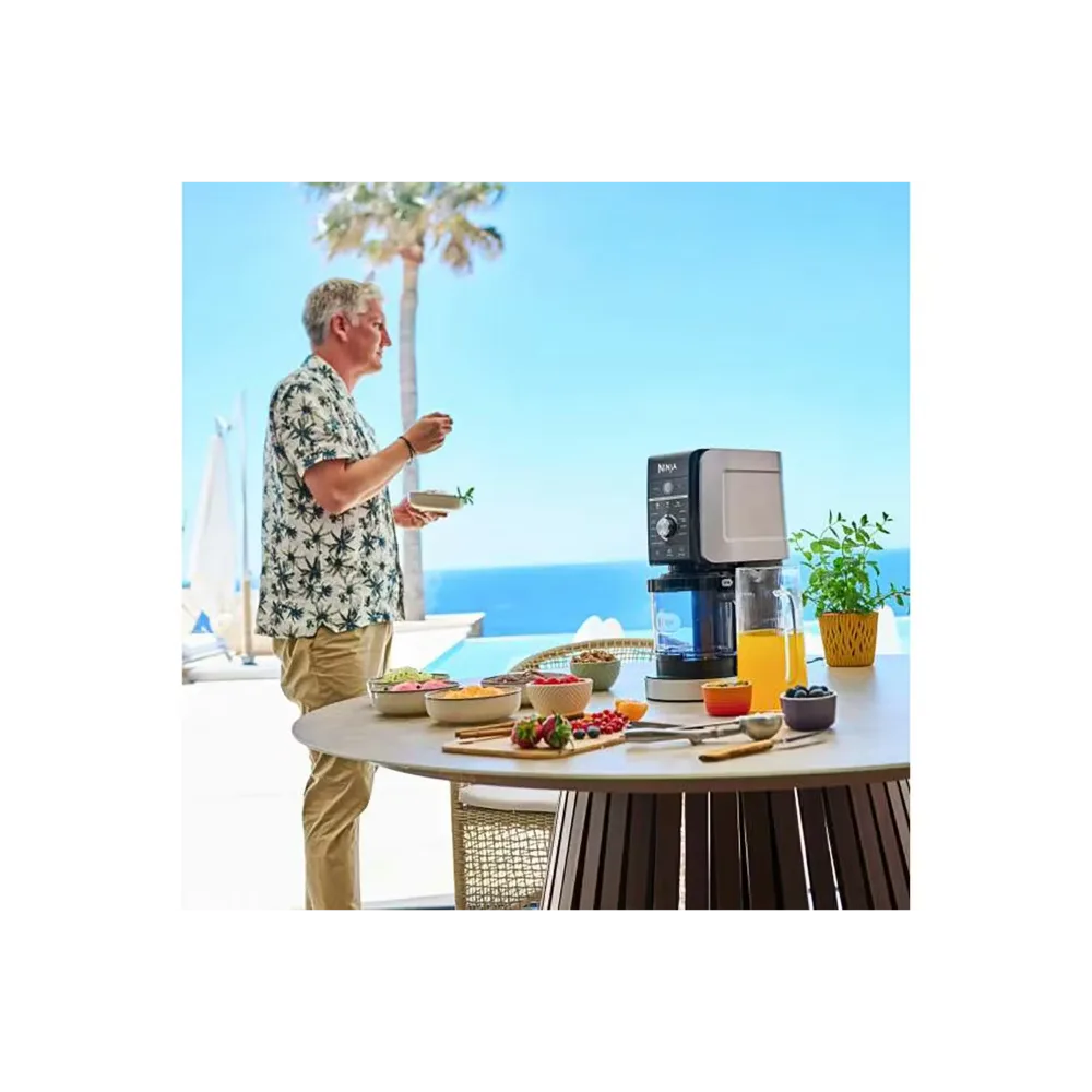 Ninja CREAMi Deluxe 10-in-1 Ice Cream and Frozen Drink Maker | NC501UK