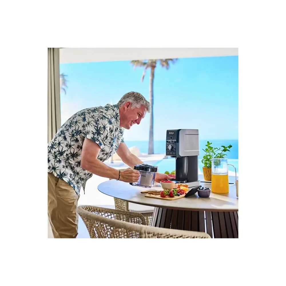 Ninja CREAMi Deluxe 10-in-1 Ice Cream and Frozen Drink Maker | NC501UK