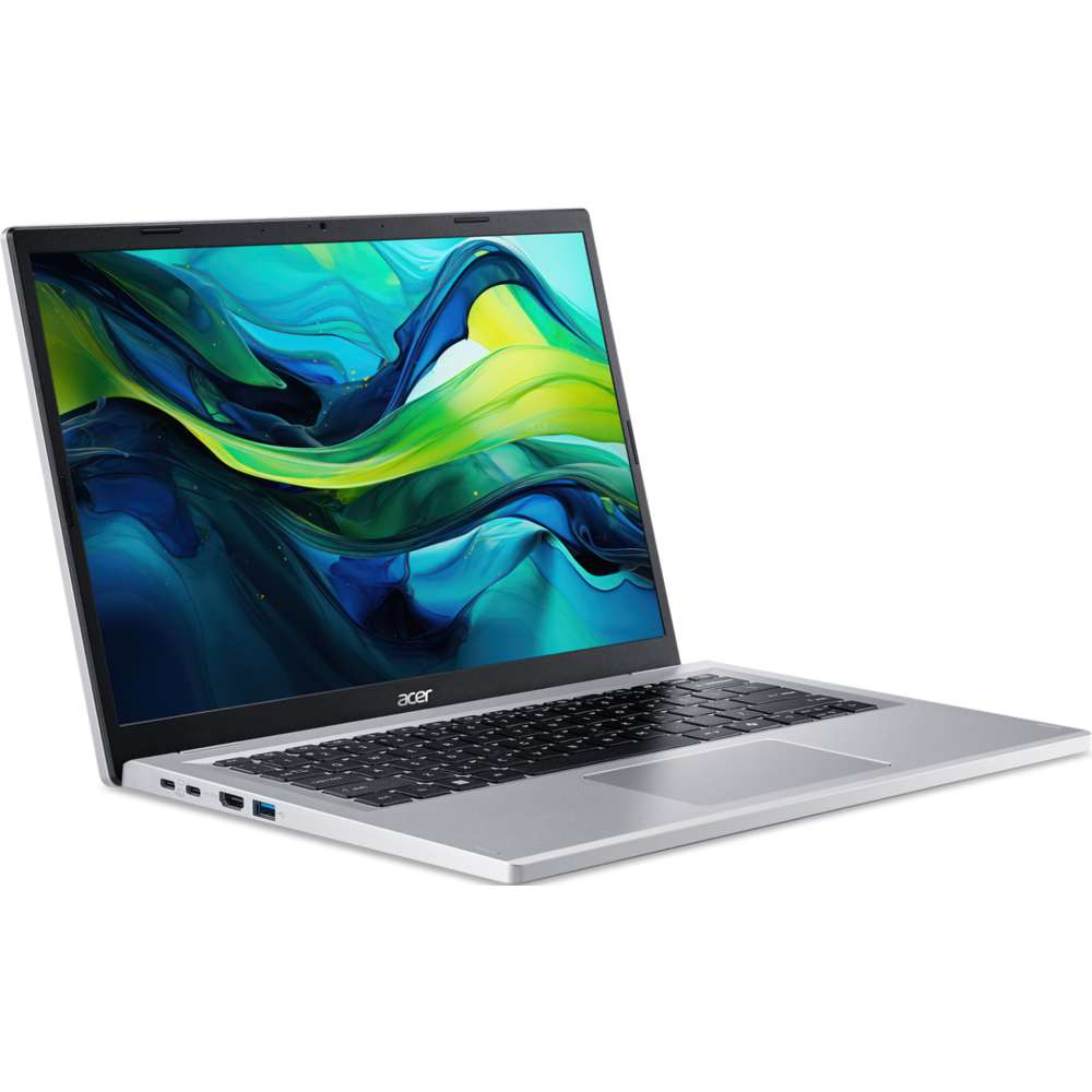 Aspire Go 14 14 Inch Laptop AMD Ryzen 3 8GB 128GB - Silver | NX.J3NEK.00S