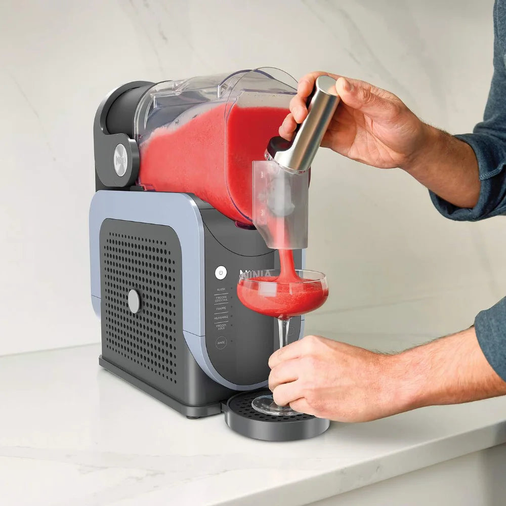 Ninja Slushi Machine Frozen Drink Maker - Artic Blue and Grey | FS301UK