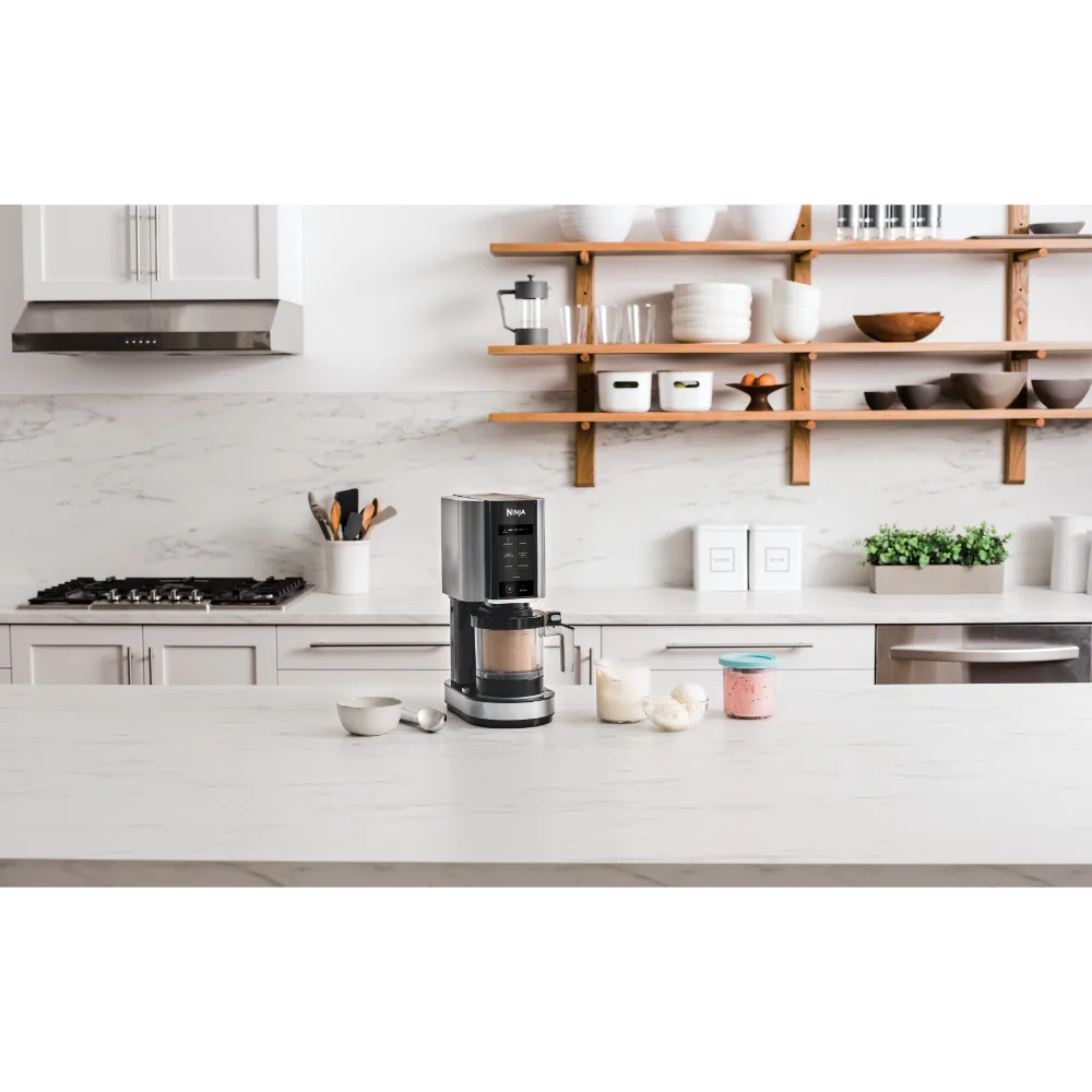 Ninja Creami Ice Cream & Frozen Dessert Maker - Black & Silver | NC300UK