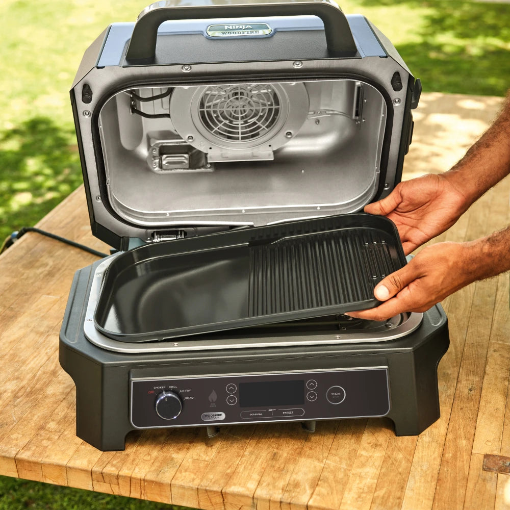 Ninja Woodfire Pro XL Electric BBQ Grill & Smoker | OG850UK