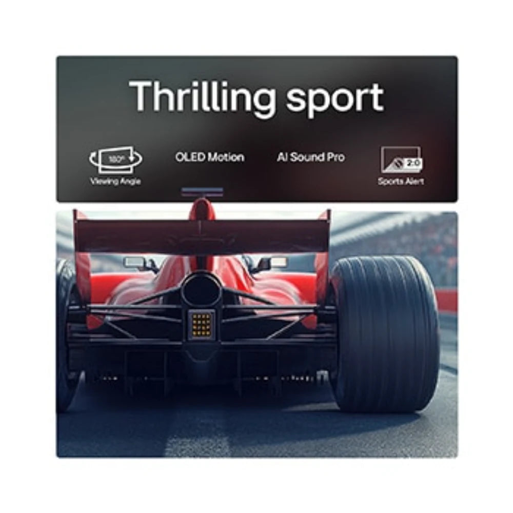 LG 48 Inch OLED AI B5 4K Smart TV (2025) | OLED48B56LA.AEK