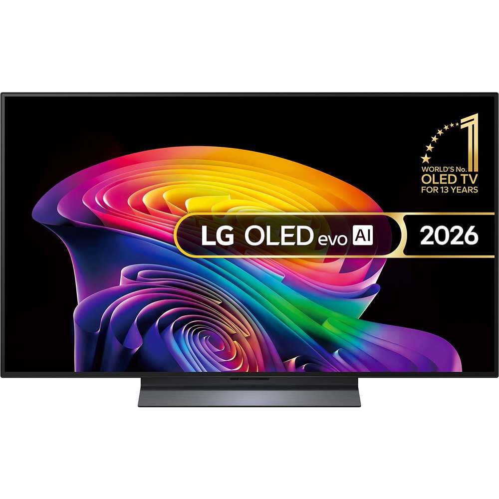 LG C6 48 Inch OLED Evo AI 4K Ultra HD Smart TV (2026) | OLED48C64LA.AEI