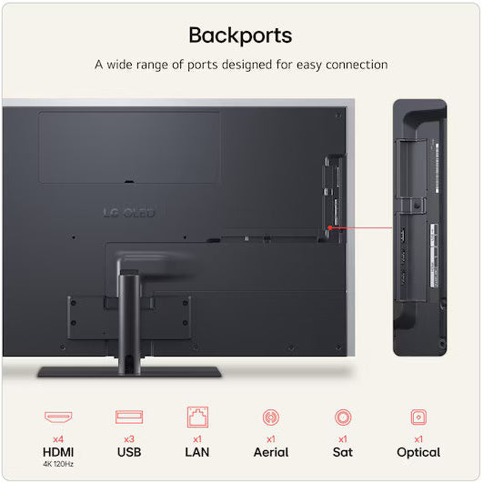 LG G6 55 Inch OLED Evo AI 4K Smart TV (2026) | OLED55G64LW.AEI