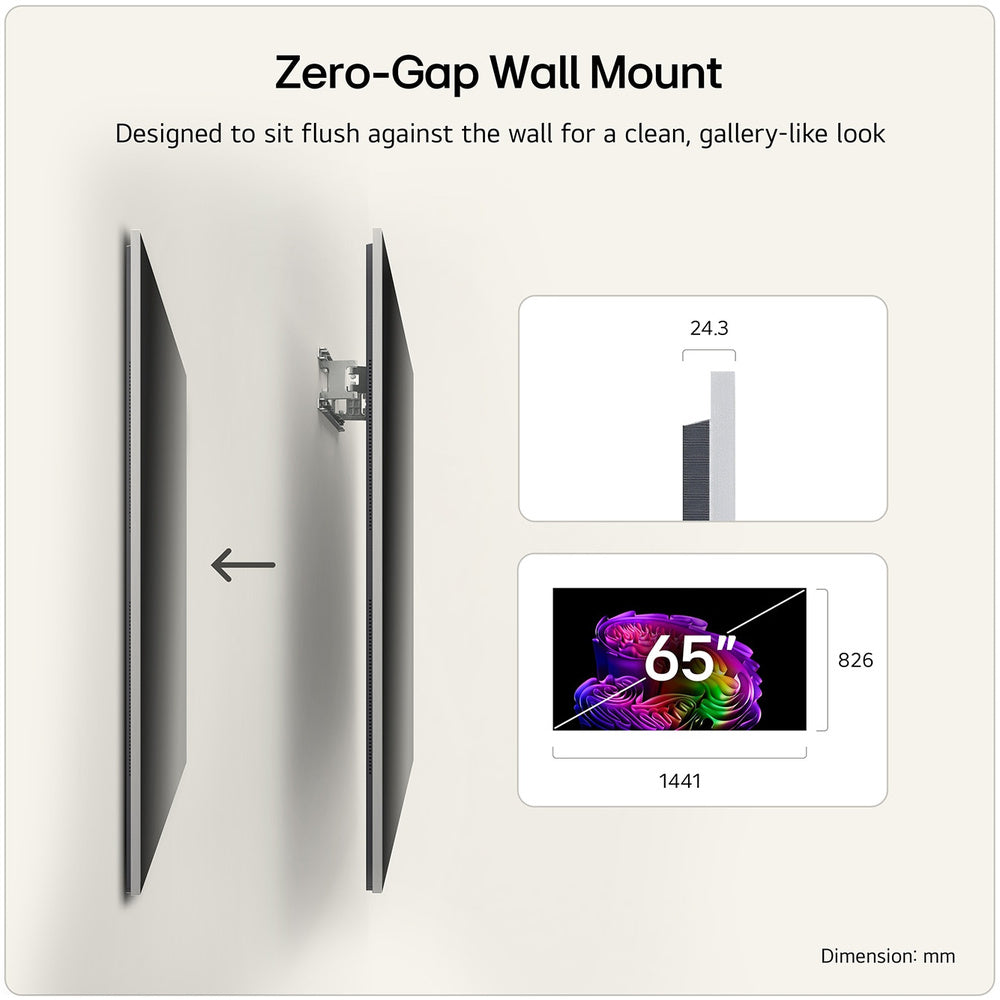 LG G6 65 Inch OLED Evo AI 4K Smart TV (2026)