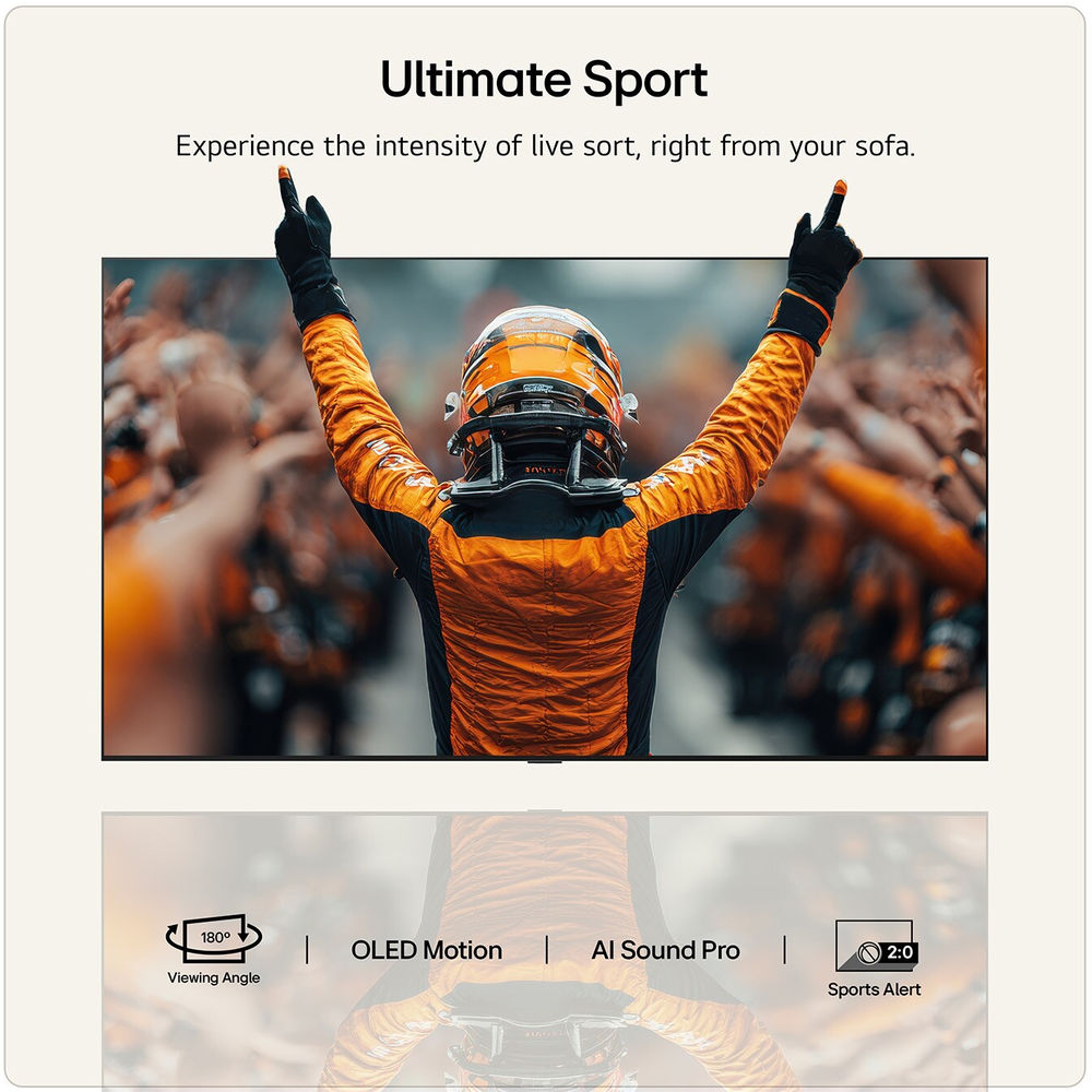 LG G6 65 Inch OLED Evo AI 4K Smart TV (2026)