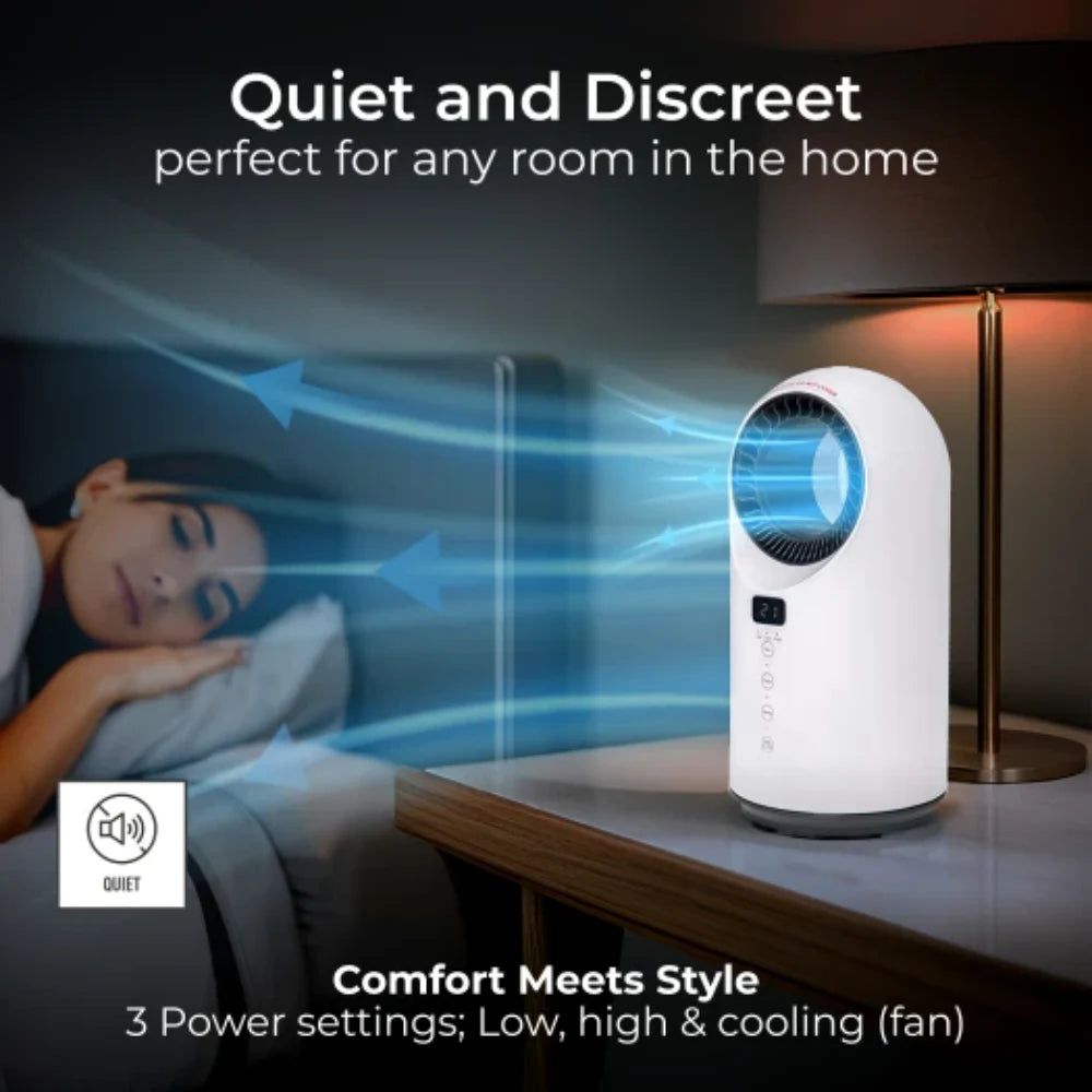 Masterplug Breeze Smartenergy Bladeless Heating and Cooling Fan - White | 301501