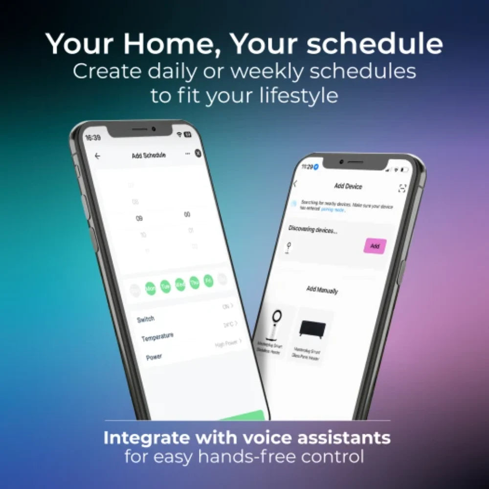 Masterplug Breeze Smartenergy Bladeless Heating and Cooling Fan - White | 301501