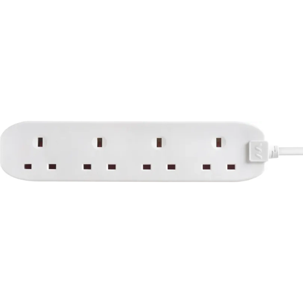 Masterplug 4 Socket 3 Metre Extension Lead | BFG3N-MP