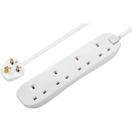 Masterplug 4 Socket 3 Metre Extension Lead | BFG3N-MP