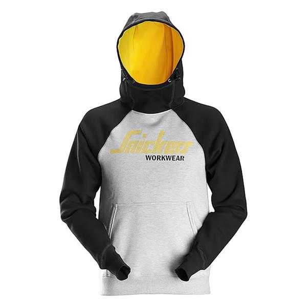 Snickers 2889 Hoodie - Grey/Black 28892804004