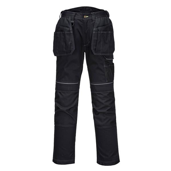 Portwest PW3 Holster Pocket Work Trousers - Black
