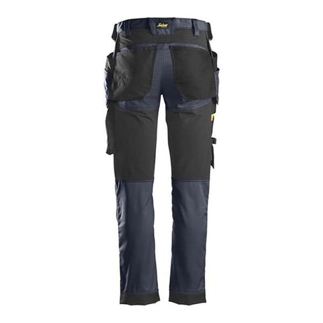 Snickers 6241 AllroundWork Stretch Holster Slimfit Trousers - Navy/Black