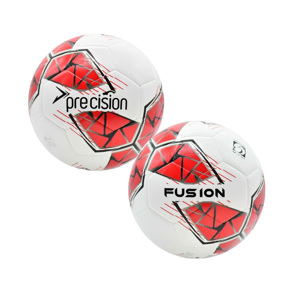 Precision Fusion FIFA Basic Training Ball Size 5 - White / Red / Grey / Black | PRF2615