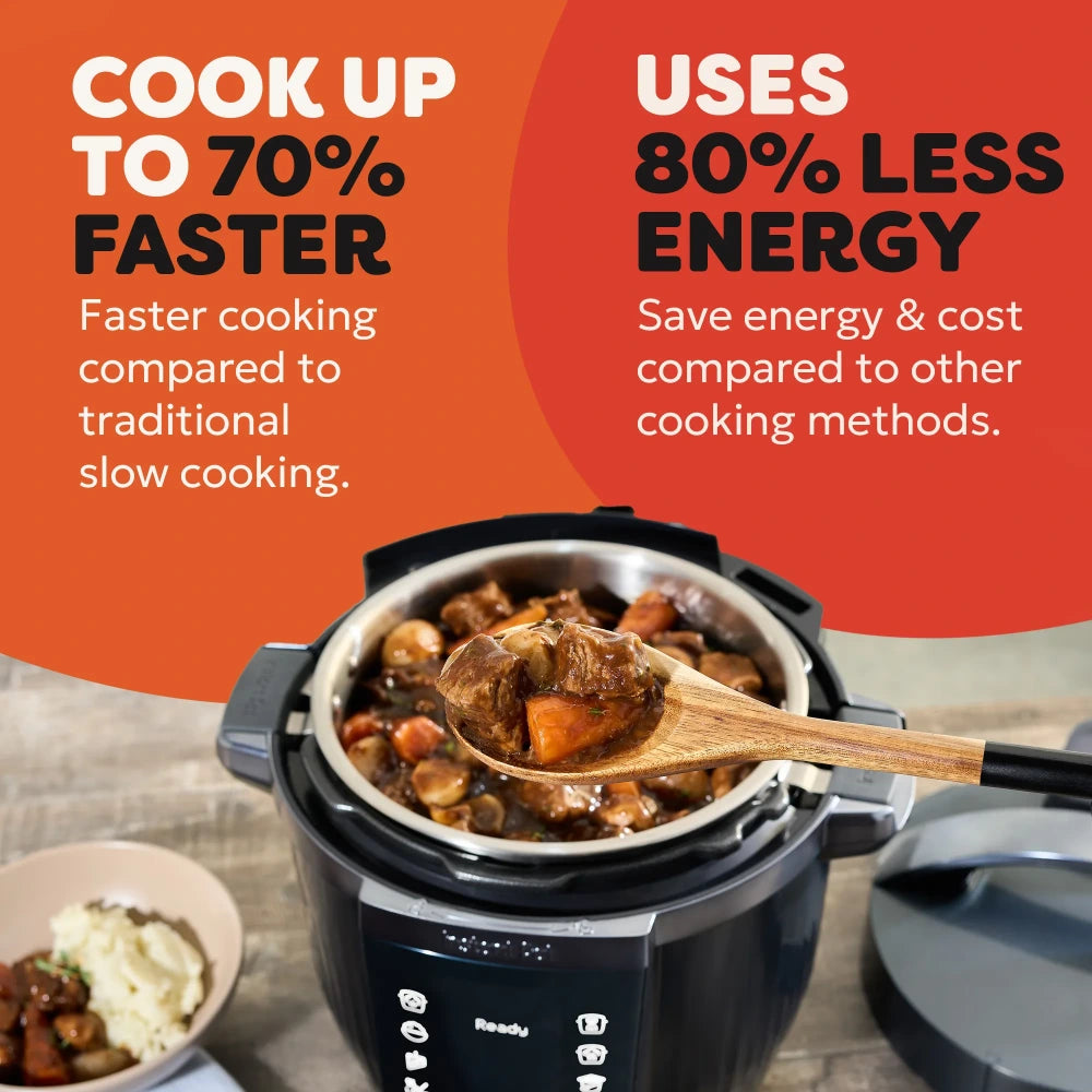 Instant Pot Pro 10 in 1 Multicooker 5.7 Litre with Wifi - Black | 112-0300-01-UK